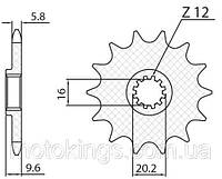 SUNSTAR ПЕРЕДНЯЯ ЗВЕЗДА 7005 14 KTM SX 65 '98-'18 (JTF1906.14) (ЦЕПЬ. 420)/SUN11014