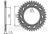 SUNSTAR ЗАДНЯЯ ЗВЕЗДА 4447 44 / 4363 44 APRILIA 750 SL Shiver GT / ABS '07-16/SUN1-4430-44