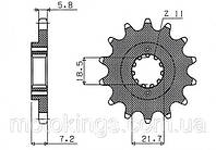 SUNSTAR ПЕРЕДНЯЯ ЗВЕЗДА 2067 13 HONDA CBF 250, XR 250R (JTF1321.13) (ЦЕПЬ. 520)/SUN36113