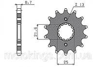 SUNSTAR ПЕРЕДНЯЯ ЗВЕЗДА 513 17 SUZUKI GSXR 1000/1300, TL 1000 (JTF513.17) (ЦЕПЬ. 530)/SUN51117