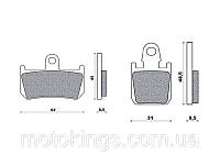 BRENTA ТОРМОЗНЫЕ КОЛОДКИ KH442/4 YAMAHA/FT 4118