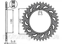 SUNSTAR ЗАДНЯЯ ЗВЕЗДА 270 50 YAMAHA YZ/YZF/WRF '99-'18 (JTR251.50) (ЦЕПЬ. 520)/SUN1-3592-50