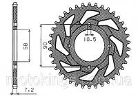 SUNSTAR ЗАДНЯЯ ЗВЕЗДА 269 42 HONDA CG 125, см 125, CB 125T , DAELIM VC 125/SUN1-2061-42