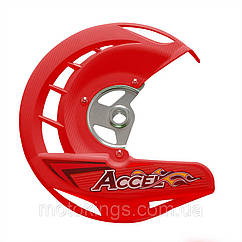 КРИШКА ТОРМОЗНОГО ДИСКА ACCEL (ПЕРЕДНЕГО) HONDA CRF 250/450R,X '04-'14, CR 125/250 /FDG-01RD