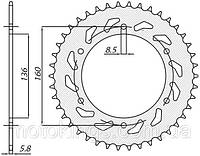 SUNSTAR ЗАДНЯЯ ЗВЕЗДА 3552 47 BMW F650 APRILIA PEGASO 650 '92-'04 (JTR5.47) (ЦЕПЬ. 520)/SUN1-3637-47