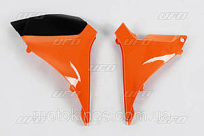 UFO ЗАХИСТ ПОВІТРЬКОГО ФІЛЬТРА KTM SX '11, SXF '11-'12 ЦВЕТ ОРАНЖОВИЙ/KT04025127