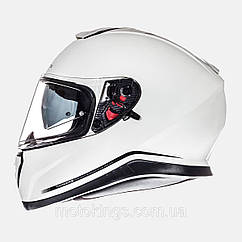 Шолом MT HELMETS ІНТЕГРАЛЬНИЙ THUNDER 3 SV SOLID колір білий глянец/MT105500047/XL