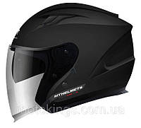 Шлем MT HELMETS ОТКРИТЫЙ JET AVENUE SOLID цвет черный глянец/MT105100024/S