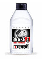 IPONE ТОРМОЗНАЯ ЖИДКОСТЬ BRAKE FLUID DOT 4 500 МЛ. ТАКЖЕ DOT 3/800312