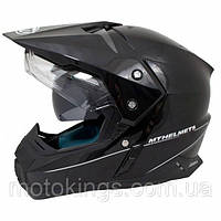 Шлем MT HELMETS DUALL OFFROAD SYNCHRONY DUO цвет чорный глянец/MT101515204/S