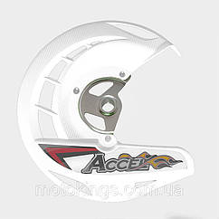 КРИШКА ТОРМОЗНОГО ДИСКА ACCEL (ПЕРЕДНЯ) KTM SX/SXF '03-'14, EXC, EXCF '03-'15 ЦВЕТ БІЛИЙ/FDG-05WH