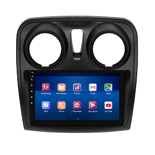 Штатна магнітола 9" Lesko для Dacia Sandero III 2020-н.в. 2/32Gb Wi-Fi GPS Base Дачища, фото 3