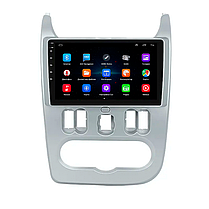 Штатна магнітола 9" Lesko для Dacia Duster I Рестайлінг 2013-2017 1/16Gb Wi-Fi GPS Base Дачища, фото 3