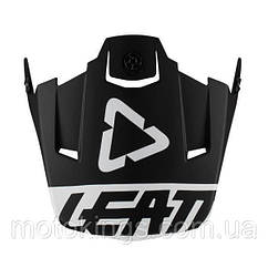 КОЗИРІК К ШЛЕМУ LEATT GPX 3.5 V19.2 WHITE/BLACK КОЛІР БІЛИЙ/ЧОРНИЙ РОЗМІР M-XXL/4019060241