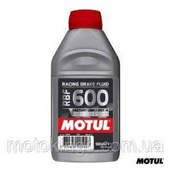 MOTUL ТОРМОЗНА РІДКІСТЬ RACING RBF 600 DOT4 0,5L FACTORY LINE (СИНТЕТИЧНА)/MU100548