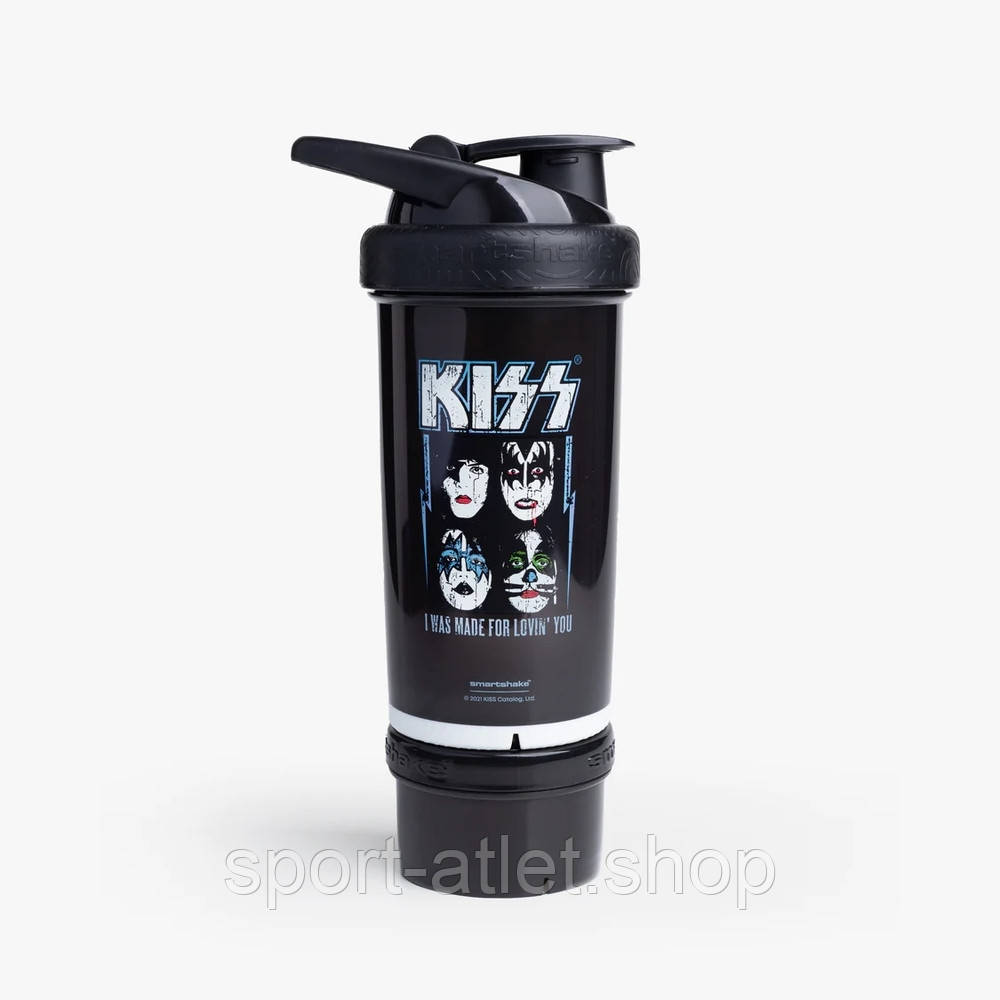 Шейкер Smart Shake Revive Rockband 750 мл, KISS, фото 1