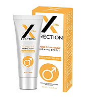 Крем для стимулювання пінису XTRA ERECTION warming gel for man, 40 ml, Франція