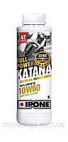 IPONE FULL POWER KATANA 10W60 МАСЛО ДЛЯ ДВИГАТЕЛЯ 100% СИНТЕТИКА 1 Л. (ESTER, MA2)/800353