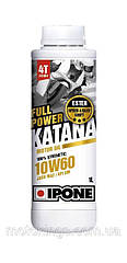 IPONE FULL POWER KATANA 10W60 МАСЛО ДЛЯ ДВИГАТЕЛЯ 100% СИНТЕТИКА  1 Л. (ESTER, MA2)/800353