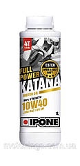 IPONE FULL POWER KATANA 10W40 МАСЛО ДЛЯ ДВИГАТЕЛЯ 100 % СИНТЕТИКА  1 Л. (ESTER, MA2)/800359