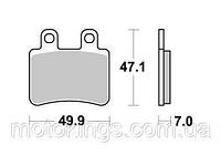 SBS ТОРМОЗНЫЕ КОЛОДКИ KH350 STREET CERAMIC ЧЕРНЫЙ ЦВЕТ BMW C125/200, MALAGUTI MADISON 3,ПЕРЕД/167HF