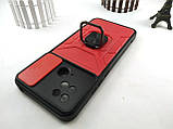 Ударостійкий чохол зі шторкою для камери для Xiaomi Redmi 10C червоний, протиударний чохол Camshield редмі 10с, фото 3