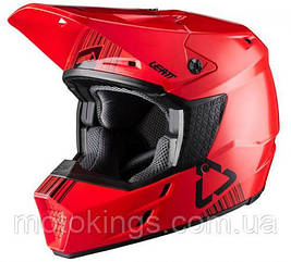 ШЛЕМ LEATT CROSS HELMET GPX 3.5 V20.1 RED ЦВЕТ КРАСНЫЙ РАЗМЕР M/1020001202