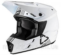 ШЛЕМ LEATT CROSS HELMET GPX 3.5 V20.1 WHITE ЦВЕТ БЕЛЫЙ РАЗМЕР M/1020001212