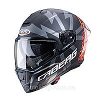 ШЛЕМ CABERG ИНТЕГРАЛЬНІЙ MODEL DRIFT EVO STORM BLACK/RED FLUO/ORANGE FLUO РАЗМЕР XXL/C2OH00J2/XXL