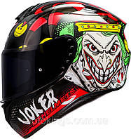 Шлем MT HELMETS ИНТЕГРАЛЬНІЙ TARGO JOKER A1 цвет белый/черный/красный размер L/MT11170250116/L