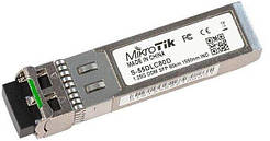 SFP-трансивер MikroTik SFP module 1.25G SM 80km 1550nm Dual LC-connector DDM -40C +85C (S-55DLC80D)