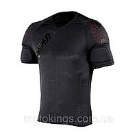 ПРОТЕКТОР LEATT ПЛЕЧА НА СЕТКЕ SHOULDER TEE 3DF AIRFIT LITE BLACK ЧЕРНЫЙ ЦВЕТ РАЗМЕР S/5019300100