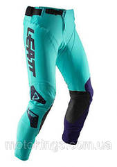 МОТОШТАНЫ LEATT CROSS GPX 5.5 I.K.S PANTS AQUA ЦВЕТ MIĘTOWY/ТЕМНО-СИНИЙ РАЗМЕР L/5020001093