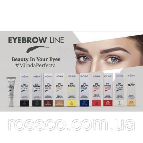 LeviSsime Lash Color краска для бровей и ресниц, графит 1-1 (ID ...