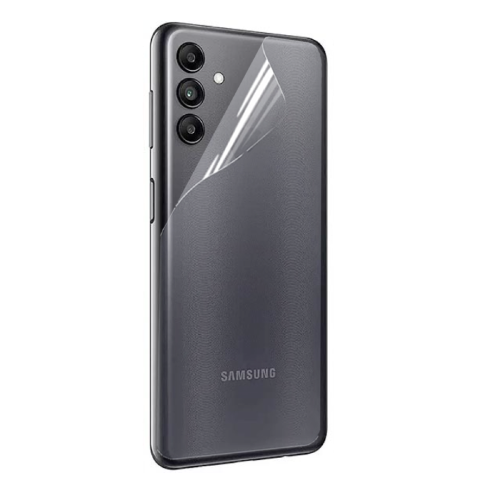Протиударна гідрогелева плівка Hydrogel Film для Samsung Galaxy A04s на задню панель, Transparent
