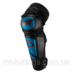 НАКОЛЕННИКИ LEATT ЗАЩИТА КОЛЕН EXT KNEE&SHIN GUARD FUEL/BLACK ЧЕРНЫЙ ЦВЕТ/ РАЗМЕР S/M/5019210080