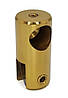 ODF-09-15-10 Кріплення штанги для душових кабін, накидне 90 градусів, не регульований, колір золото, фото 3