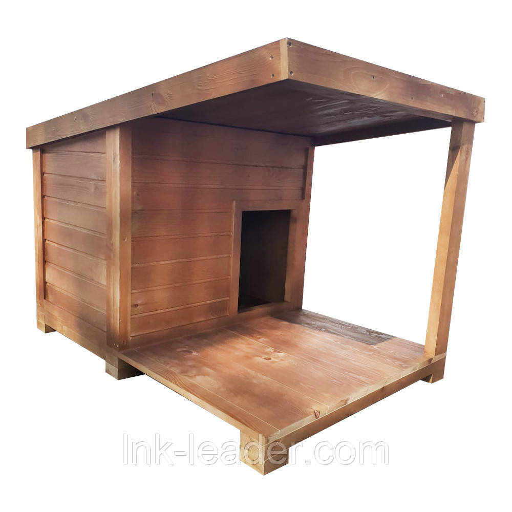 Дерев' яна будка для собак (100*150*80 см) (ДБС-25), фото 1
