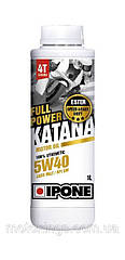 IPONE FULL POWER KATANA 5W40 МАСЛО ДЛЯ ДВИГАТЕЛЯ OWY 100 % СИНТЕТИКА 4L (ESTER, MA2)/800363