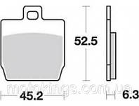 TRW LUCAS ТОРМОЗНЫЕ КОЛОДКИ KH268 ORGANIC/MCB701