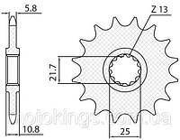 SUNSTAR ПЕРЕДНЯЯ ЗВЕЗДА 2172 16 YAMAHA FС6 '09-, XJ6 '09-'15 (JTF1595.16) (ЦЕПЬ. 520)/SUN3B416