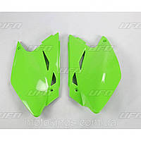 БОКА ЗАДНИЕ UFO KAWASAKI KXF 450 '06-'08 ЦВЕТ ЗЕЛЕНЫЙ/KA03771026