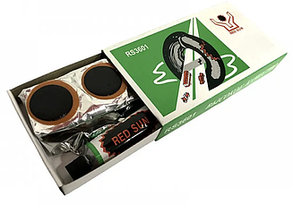Набір велосипедних латок для камер Red Sun RS3601 клей (ремкомплект)