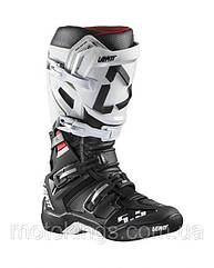 LEATT  БОТИНКИ CROSS GPX 5.5 FLEXLOCK BOOTS WHITE/BLACK ЦВЕТ БЕЛЫЙ/ЧЕРНЫЙ РАЗМЕР 43/3020002122