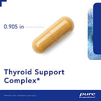 Комплекс підтримки щитоподібної залози, Thyroid Support Complex, Pure Encapsulations, 120 кап. BX769, фото 4