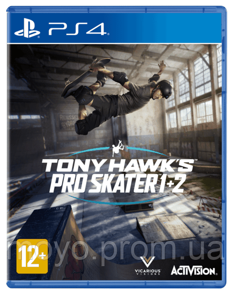 Гра Tony Hawk Pro Skater 1&2 (PS4, Англійська мова)