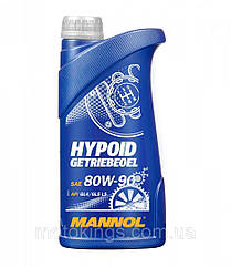 MANNOL HYPOID GETRIEBEOEL 80W90 API GL4/GL5 LS — ТРАНСМІСІОННЕ МАЙСЛО МІНЕАЛЬНЕ 1L/MN8106-1