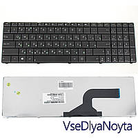 Клавиатура для ноутбука ASUS (A52, K52, X54, N53, N61, N73, N90, P53, X54, X55, X61), rus, black (N53)
