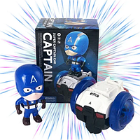 Детская интерактивная игрушка Super CAPTAIN Сar с музыкой и светом синяя
