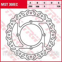 TRW LUCAS ТОРМОЗНОЙ ДИСК ПЕРЕД KAWASAKI KXF 250 06-14, KXF 450 05-14/MST308EC